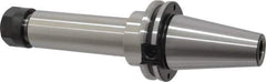 Parlec - 1mm to 13mm Capacity, 6.12" Projection, CAT40 Taper Shank, ER20 Collet Chuck - 8.81" OAL - Exact Tool & Supply