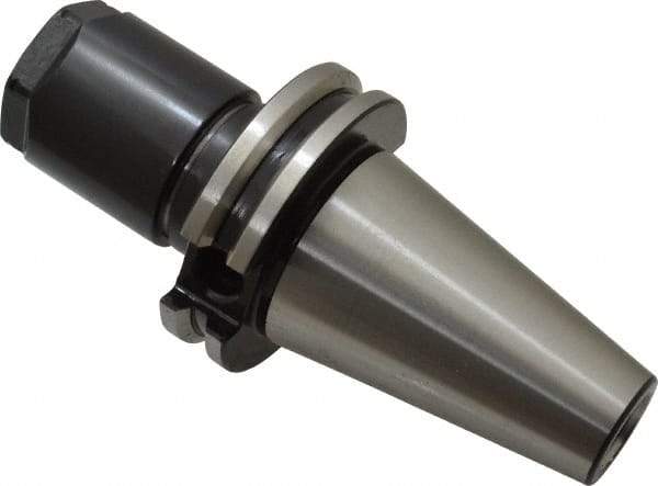 Parlec - 1/32" to 3/4" Capacity, 2.95" Projection, CAT40 Taper Shank, DA180 Collet Chuck - 5.637" OAL - Exact Tool & Supply