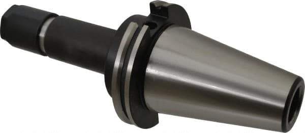 Parlec - 1/32" to 3/4" Capacity, 6.15" Projection, CAT50 Taper Shank, DA180 Collet Chuck - 10.15" OAL - Exact Tool & Supply