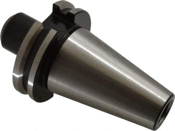 Parlec - CAT40 Taper Shank 5/16" Hole End Mill Holder/Adapter - 1" Nose Diam, 1.75" Projection, Through-Spindle Coolant - Exact Tool & Supply
