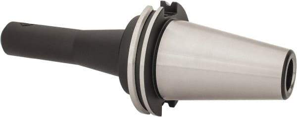 Parlec - CAT50 Taper Shank 1/2" Hole End Mill Holder/Adapter - 1-1/4" Nose Diam, 6.62" Projection, Through-Spindle Coolant - Exact Tool & Supply