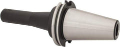 Parlec - CAT50 Taper Shank 1/2" Hole End Mill Holder/Adapter - 1-1/4" Nose Diam, 6.62" Projection, Through-Spindle Coolant - Exact Tool & Supply