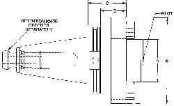 Parlec - CAT50 Taper Face Mill Holder & Adapter - 2-1/2" Pilot Diam, 5/8-11 Mount Hole, 0.0002" TIR - Exact Tool & Supply