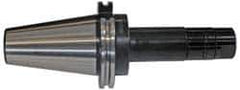 Parlec - 2" Diam Milling Machine Arbor - Stub Style, Taper Shank, 9" OAL, CAT50 Taper - Exact Tool & Supply