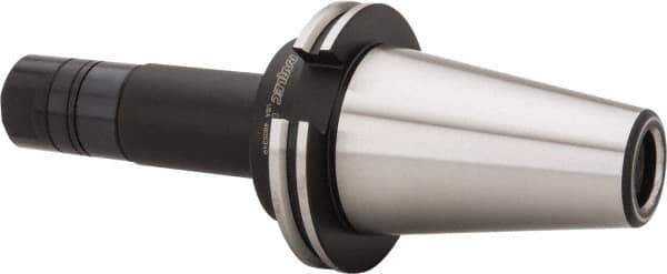 Parlec - 1" Diam Milling Machine Arbor - Stub Style, Taper Shank, 6-1/4" OAL, CAT50 Taper - Exact Tool & Supply