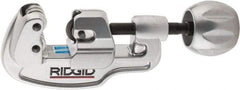 Ridgid - 1/4" to 1-3/8" Pipe Capacity, Tube Cutter - Cuts Stainless Steel - Exact Tool & Supply