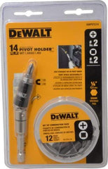 DeWALT - 14 Piece, Screwdriver Bit Set - #2 Phillips, #2 Square Recess - Exact Tool & Supply