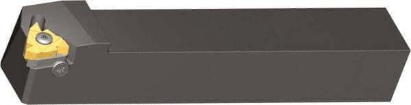 Vargus - External Thread, Right Hand Cut, 1-1/2" Shank Width x 1-1/2" Shank Height Indexable Threading Toolholder - 8" OAL, 4ER Insert Compatibility, AL Toolholder, Series Standard - Exact Tool & Supply