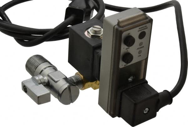Hankison - 1/4" Inlet, Direct Acting Electronic Condensate Drain Valve - Exact Tool & Supply