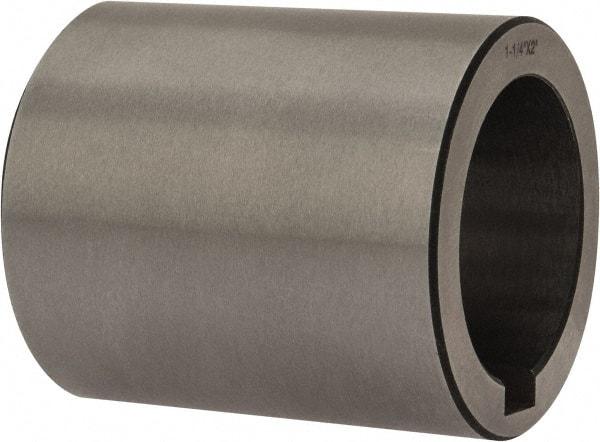 Interstate - 1-1/4" ID x 1-3/4" OD, Alloy Steel Machine Tool Arbor Spacer - 2" Thick - Exact Tool & Supply