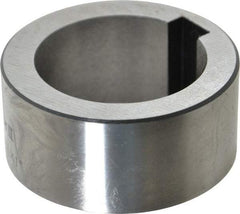 Interstate - 1-1/2" ID x 2-1/8" OD, Alloy Steel Machine Tool Arbor Spacer - 1" Thick - Exact Tool & Supply