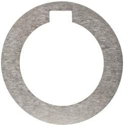 Made in USA - 1" ID x 1-1/2" OD, Steel Machine Tool Arbor Spacer - 0.25mm Thick - Exact Tool & Supply