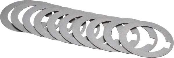 Made in USA - 1-1/2" ID x 2-1/8" OD, Steel Machine Tool Arbor Spacer - 0.79mm Thick - Exact Tool & Supply