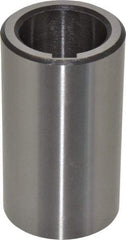 Interstate - 1-1/2 Inch Hole Diameter, 2-1/8 Inch Outside Diameter, 3-3/4 Inch Long, Alloy Steel Machine Tool Arbor Bushing - 0.0004 Inch Runout, Use with Milling Machine Arbors - Exact Tool & Supply