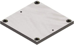 Jergens - 16" Long x 16" Wide Steel Fixture Plate - 1.13" Plate Thickness - Exact Tool & Supply