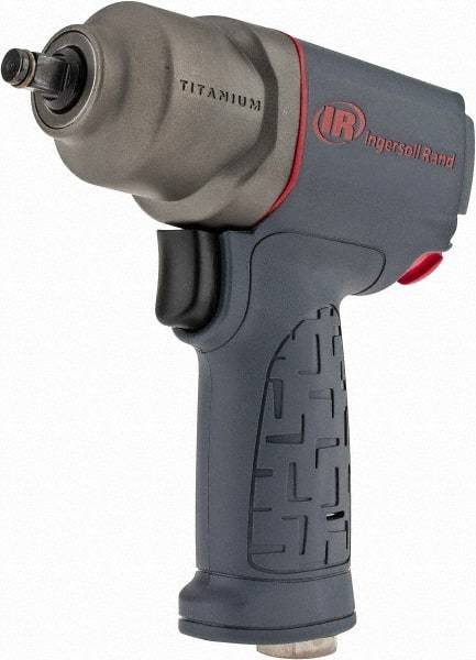 Ingersoll-Rand - 3/8" Drive, 15,000 RPM, 300 Ft/Lb Torque Impact Wrench - Pistol Grip Handle, 1,500 IPM, 17 CFM, 1/4" NPT Inlet - Exact Tool & Supply