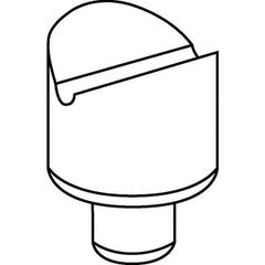 Kennametal - 1-1/2" Max Depth of Cut, NST Nest for Indexables - 411-VRS, CRDP, CRGP Toolholder Compatibility, Series Kendex, For Use with CS412 - Exact Tool & Supply