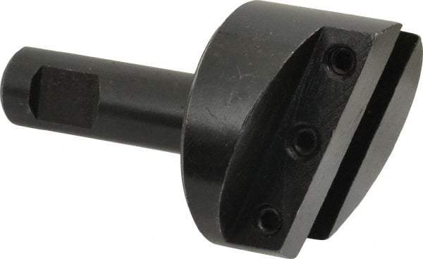Interstate - 1-1/2" Head, 1/2" Shank Diam, 1 Bit Per Cutter, 5/16" Tool Bit, Fly Cutter - Straight Shank - Exact Tool & Supply