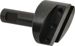 Interstate - 1-1/2" Head, 1/2" Shank Diam, 1 Bit Per Cutter, 5/16" Tool Bit, Fly Cutter - Straight Shank - Exact Tool & Supply