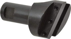 Interstate - 1-1/2" Head, 3/4" Shank Diam, 1 Bit Per Cutter, 5/16" Tool Bit, Fly Cutter - Straight Shank - Exact Tool & Supply