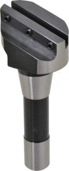 Interstate - 2-1/2" Head, 1 Bit Per Cutter, 5/16" Tool Bit, Fly Cutter - R8 Shank - Exact Tool & Supply