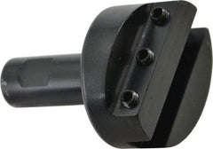 Made in USA - 2" Head, 3/4" Shank Diam, 1 Bit Per Cutter, 3/8" Tool Bit, Fly Cutter - Straight Shank - Exact Tool & Supply