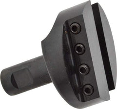 Made in USA - 2-1/2" Head, 3/4" Shank Diam, 1 Bit Per Cutter, 1/2" Tool Bit, Fly Cutter - Straight Shank - Exact Tool & Supply