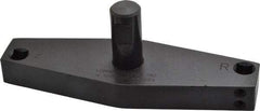Flexbar - 6" Head, 3/4" Shank Diam, 2 Bits Per Cutter, 3/8" Tool Bit, Fly Cutter - Straight Shank, Bits Included - Exact Tool & Supply