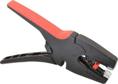 Knipex - 7 to 32 AWG Capacity Self-Adapting Insulation Stripper - 8" OAL, Comfort Grip Handle - Exact Tool & Supply