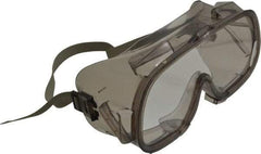 Jackson Safety - Size Universal, Clear Polycarbonate Anti-Fog & Scratch Resistant Lens, Safety Goggles - Indirect Vent, Clear Polycarbonate Frame, Over the Glass Style - Exact Tool & Supply