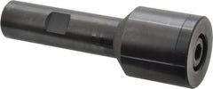 RobbJack - Slitting/Slotting Saw Arbor - Straight Shank, 1/4" Shank Diam, 5" OAL, For 1-1/4" Cutter Hole Diam - Exact Tool & Supply