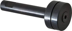Interstate - Slitting/Slotting Saw Arbor - Straight Shank, 1/2" Shank Diam, 3" OAL, For 3/8" Cutter Hole Diam - Exact Tool & Supply