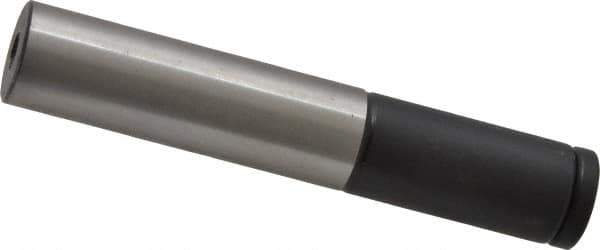 Made in USA - Slitting/Slotting Saw Arbor - Straight Shank, 1/2" Shank Diam, 2.2" OAL, For 1/4" Cutter Hole Diam - Exact Tool & Supply
