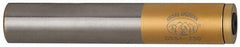 Made in USA - Slitting/Slotting Saw Arbor - Straight Shank, 1/2" Shank Diam, 2.2" OAL, For 1/4" Cutter Hole Diam - Exact Tool & Supply