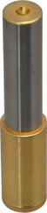 Made in USA - Slitting/Slotting Saw Arbor - Straight Shank, 1/2" Shank Diam, 2.32" OAL, For 3/8" Cutter Hole Diam - Exact Tool & Supply