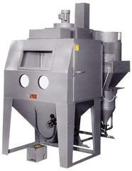 Trinco - 53" Wide x 78" High x 37" Deep Pressure Sandblasting Unit - Working Dimensions 48" Wide x 36" High x 36" Deep - Exact Tool & Supply