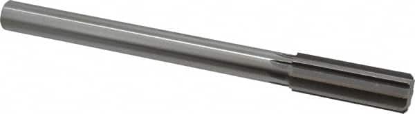 Made in USA - 59/64" High Speed Steel 8 Flute Chucking Reamer - Exact Tool & Supply
