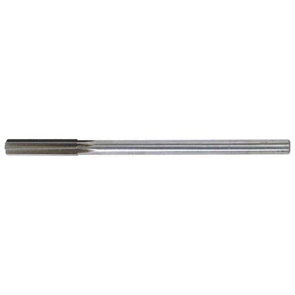 Made in USA - 0.62" High Speed Steel 8 Flute Chucking Reamer - Exact Tool & Supply