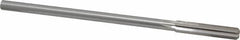 Made in USA - 0.3735" High Speed Steel 6 Flute Chucking Reamer - Exact Tool & Supply