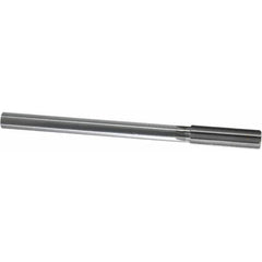 Made in USA - 0.755" High Speed Steel 8 Flute Chucking Reamer - Exact Tool & Supply