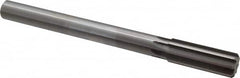 Made in USA - 0.996" High Speed Steel 8 Flute Chucking Reamer - Exact Tool & Supply
