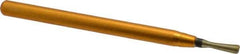 Shaviv - Hand Deburring Round Tool - High Speed Steel Blade - Exact Tool & Supply