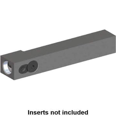 Kennametal - Neutral Cut, KM12 Modular Connection, Square Shank Lathe Modular Clamping Unit - 12mm Square Shank Length, 12mm Square Shank Width, 100mm OAL, Series NCM Square Shank - Exact Tool & Supply