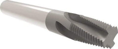 Allied Machine and Engineering - 1/16-28, 1/8-28 BSPT, 0.235" Cutting Diam, 3 Flute, Solid Carbide Helical Flute Thread Mill - Internal/External Thread, 9.98mm LOC, 51mm OAL, 6mm Shank Diam - Exact Tool & Supply
