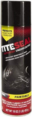 Gunk - 20 oz, Black, Paintable Undercoating - Comes in Aerosol Can - Exact Tool & Supply