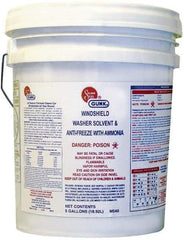 Gunk - Windshield Washer Fluid - 5 Gal Pail - Exact Tool & Supply