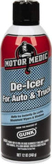 Motor Medic - Methanol De-Icer - 12 oz Aerosol Can - Exact Tool & Supply