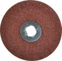 3M - 5" Diam 36+ Grit Fiber Disc - Very Coarse Grade, Ceramic, 12,000 Max RPM, Series 982C - Exact Tool & Supply