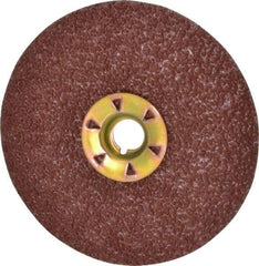 3M - 4-1/2" Diam 36+ Grit Fiber Disc - Very Coarse Grade, Ceramic, 13,300 Max RPM, Series 982C - Exact Tool & Supply