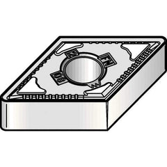Kennametal - DNMG332 FN Grade KCP25B Carbide Turning Insert - TiCN/Al2O3/TiOCN Finish, 55° Diamond, 3/8" Inscr Circle, 3/16" Thick, 1/32" Corner Radius - Exact Tool & Supply
